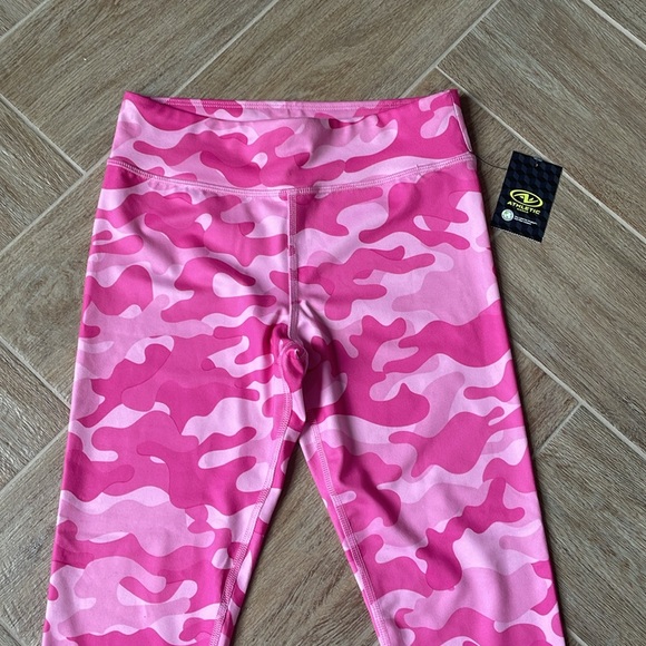 + ATHLETIC WORKS + Pink Camo Leggings - Picture 3 of 7